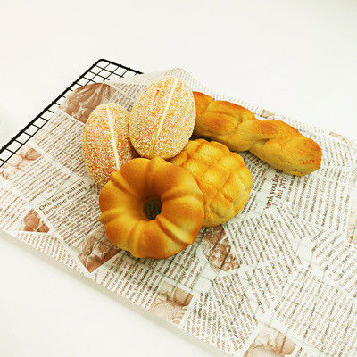 Sandwich Oil Absorption Printed Greaseproof Paper 27.5*29.5CM