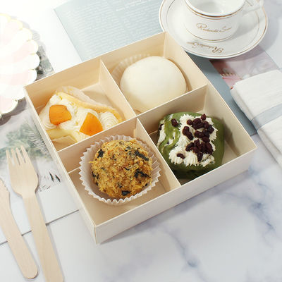 120*120*36mm Sushi Takeaway Boxes Bakery Pastry Cheese And Charcuterie Box