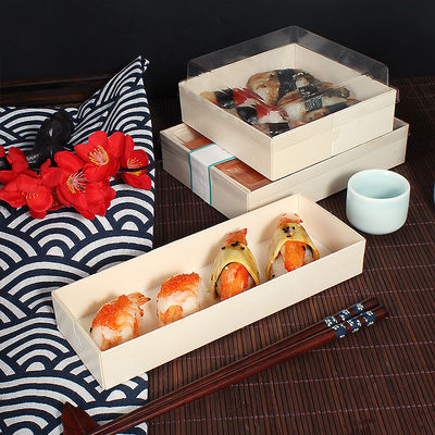 120*120*36mm Sushi Takeaway Boxes Bakery Pastry Cheese And Charcuterie Box
